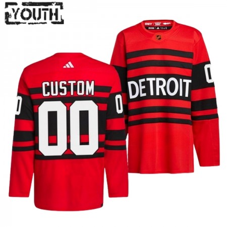 Detroit Red Wings Trikot Custom Adidas 2022-23 Rot Reverse Retro 2.0 Authentic - Kinder